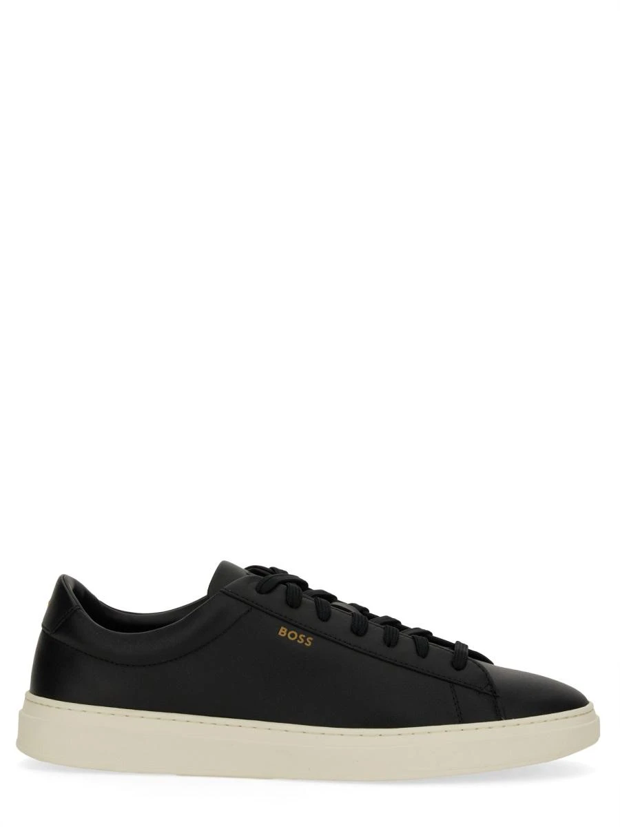 商品【商品预售7天】 Hugo Boss|Hugo Boss 男士运动鞋 5053648010214620002 黑色,价格¥1250,第1张图片