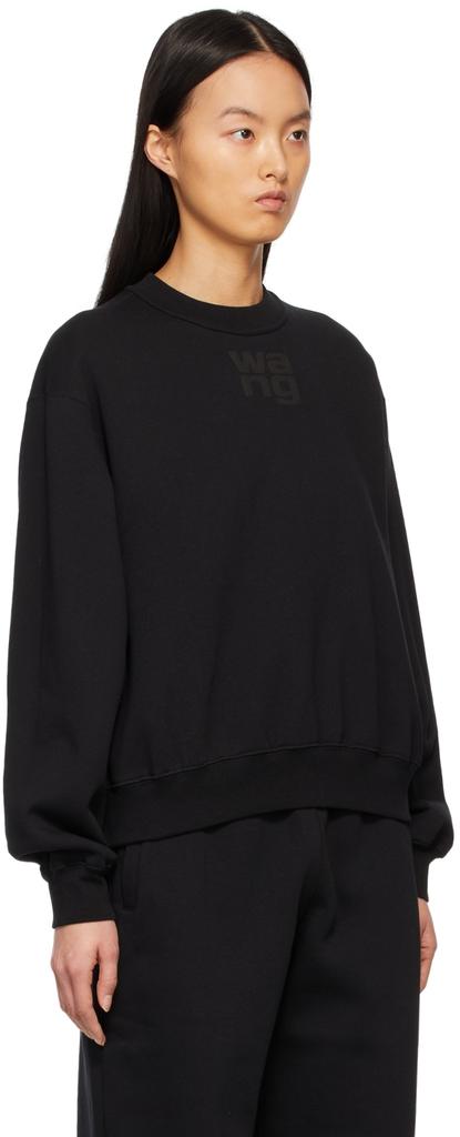 Black Puff Logo Sweatshirt商品第2张图片规格展示