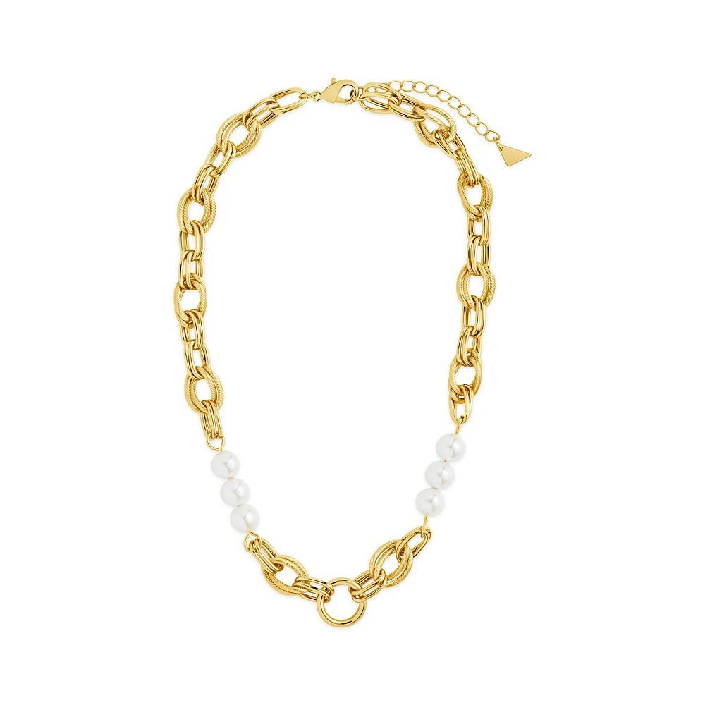 商品Sterling Forever|Ivanna Imitation Pearl Necklace,价格¥565,第1张图片
