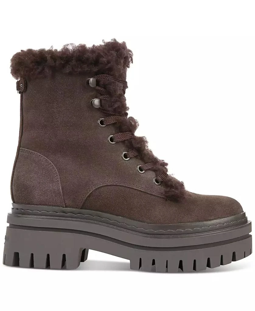 商品Sam Edelman|Women's Kyler Lace-Up Cozy Combat Boots,价格¥1389,第2张图片详细描述