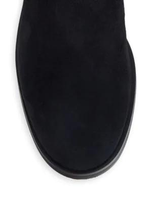 商品Stuart Weitzman|女式 Keelan系列 SW21 麂皮 低方跟及膝靴 长筒靴 ,价格¥2537,第7张图片详细描述