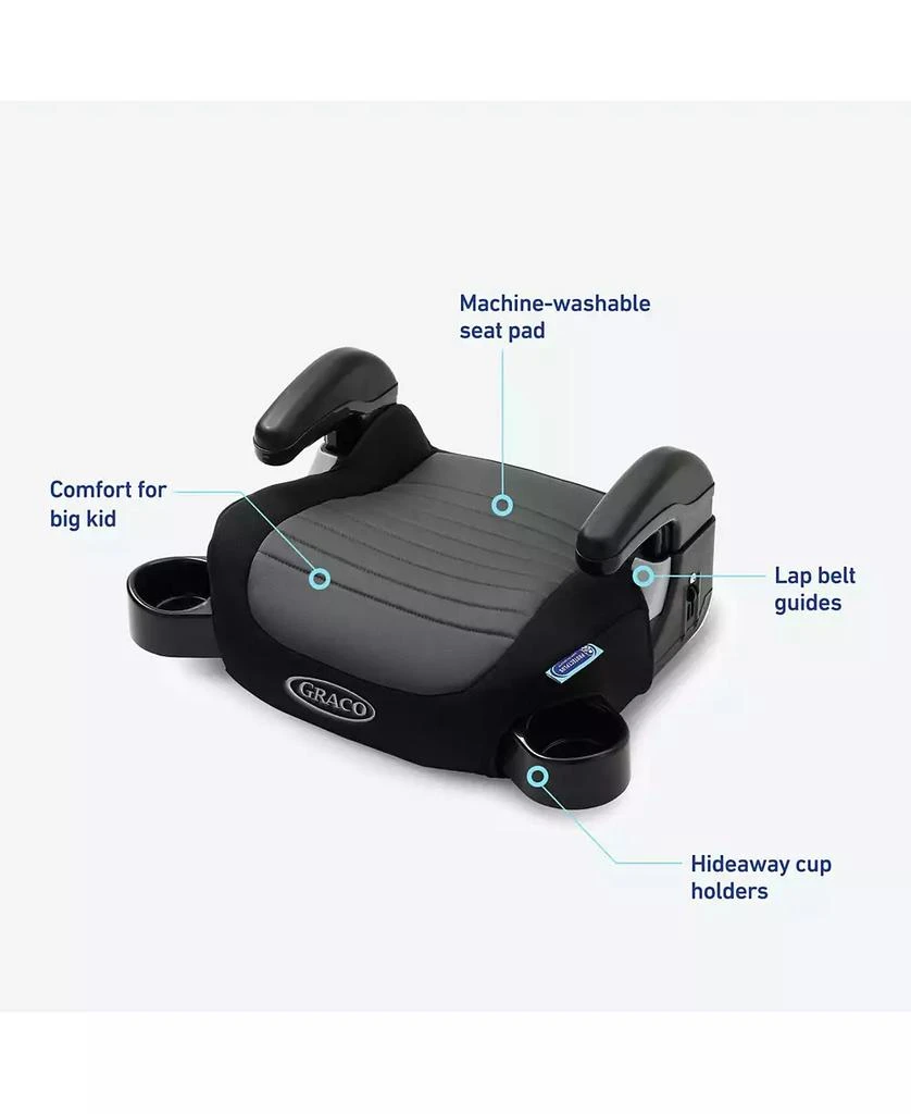 商品Graco|Turbobooster 2.0 Backless Booster Seat,价格¥217,第2张图片详细描述