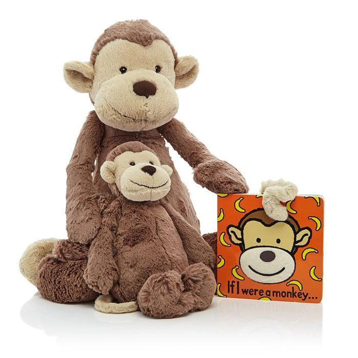 商品Jellycat|Bashful 中号猴子玩偶 - 12",价格¥186,第2张图片详细描述