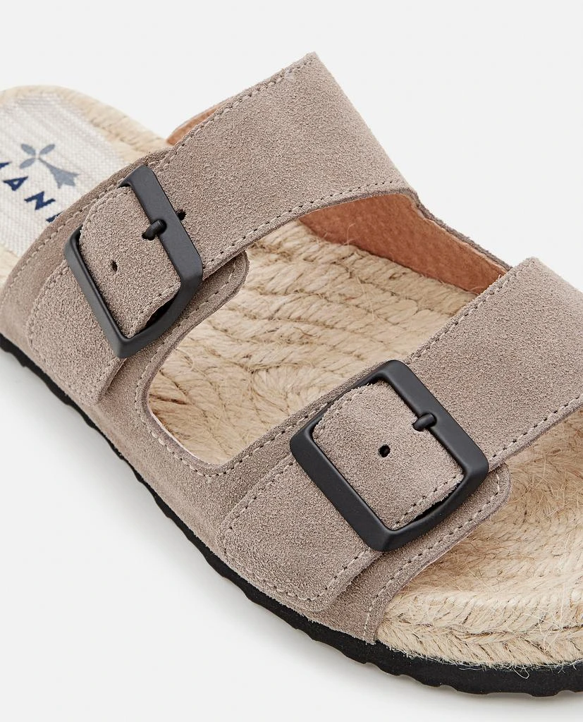 商品Manebi|20MM HAMPTONS SUEDE NORDIC SANDALS,价格¥1104,第4张图片详细描述