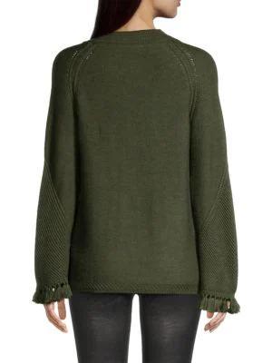 商品Kobi Halperin|Alice Tasseled Wool Sweater,价格¥553,第4张图片详细描述