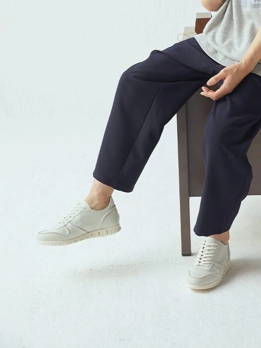 商品FFEFF STUDIO|Folder Leather Sneakers,价格¥600,第1张图片