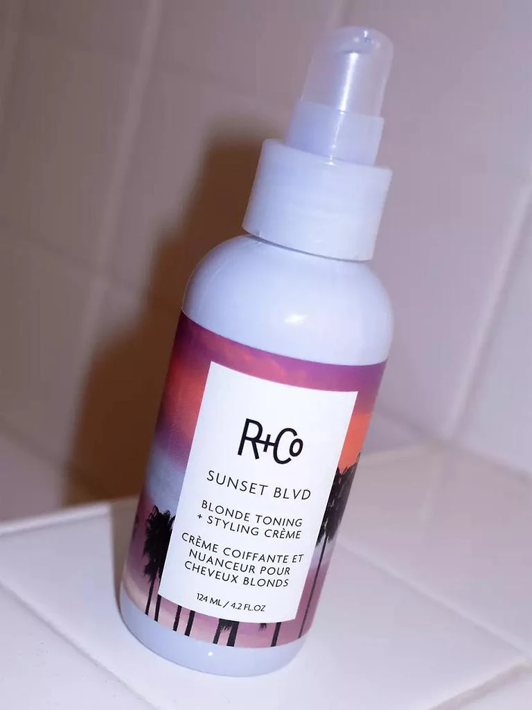 商品R+Co|Sunset Boulevard Blonde Toning Styling Crème,价格¥240,第3张图片详细描述
