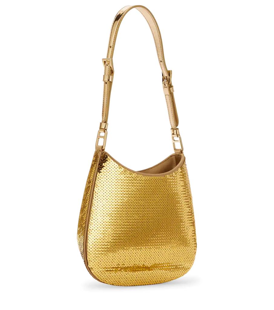 Cleo Medium sequined shoulder bag商品第4张图片规格展示