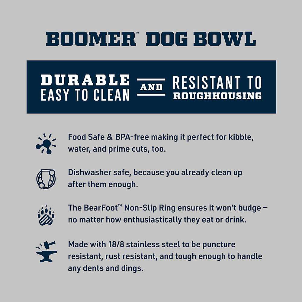 YETI Boomer 4 Dog Bowl商品第2张图片规格展示