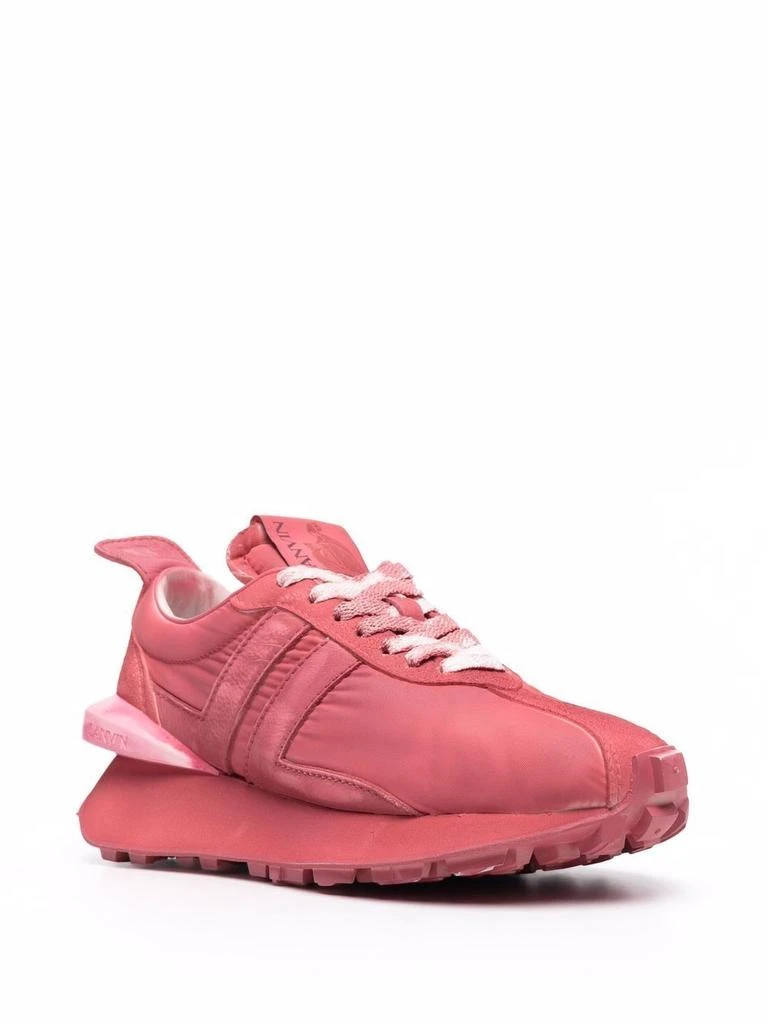 商品Lanvin|Lanvin Women&#39;s  Fuchsia Polyester Sneakers,价格¥5091,第2张图片详细描述