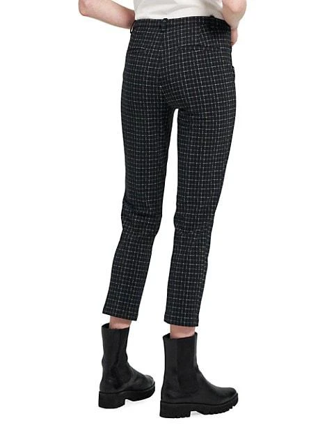 商品Theory|Checkered Skinny Crop Leggings,价格¥680,第5张图片详细描述