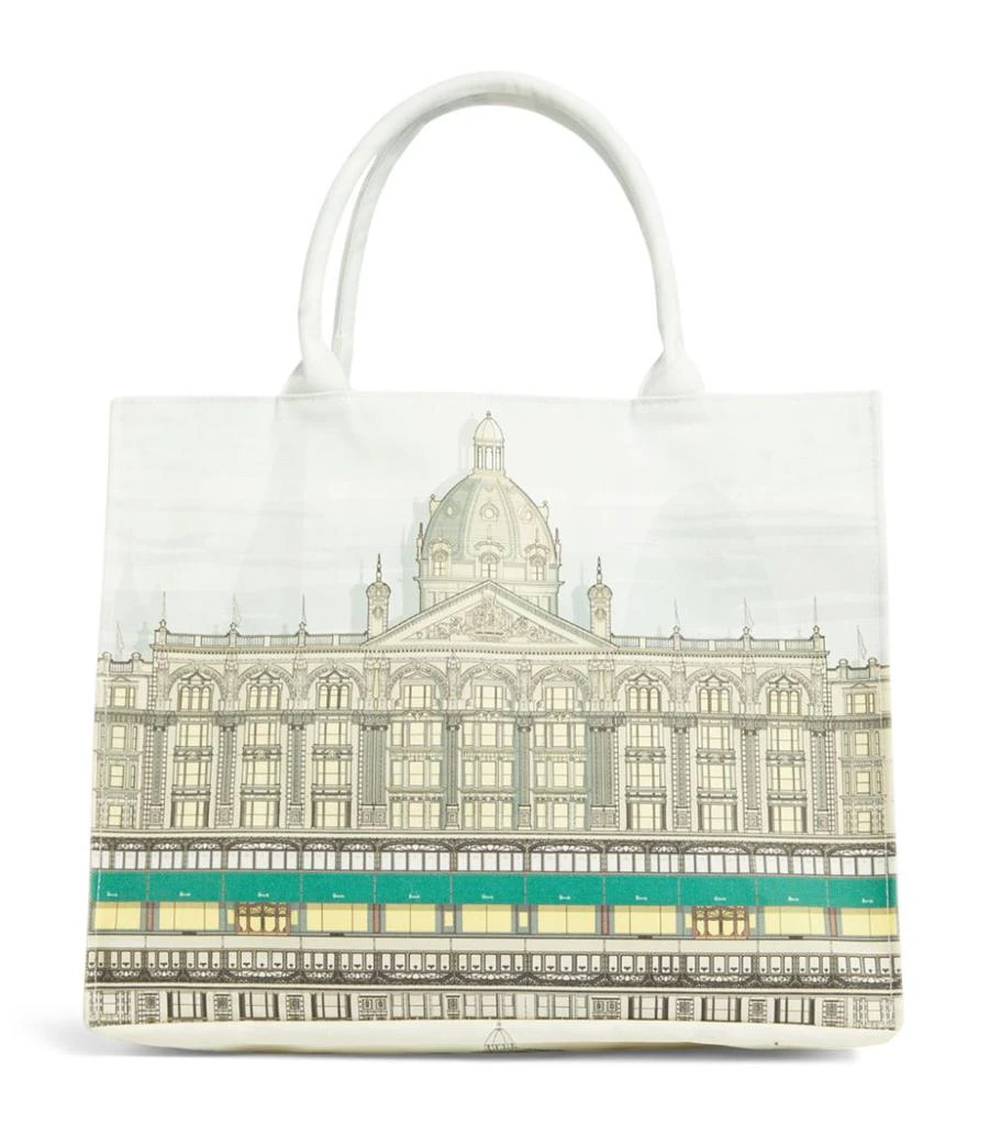 商品Harrods|Large Architectural Building Shopper Bag,价格¥389,第1张图片