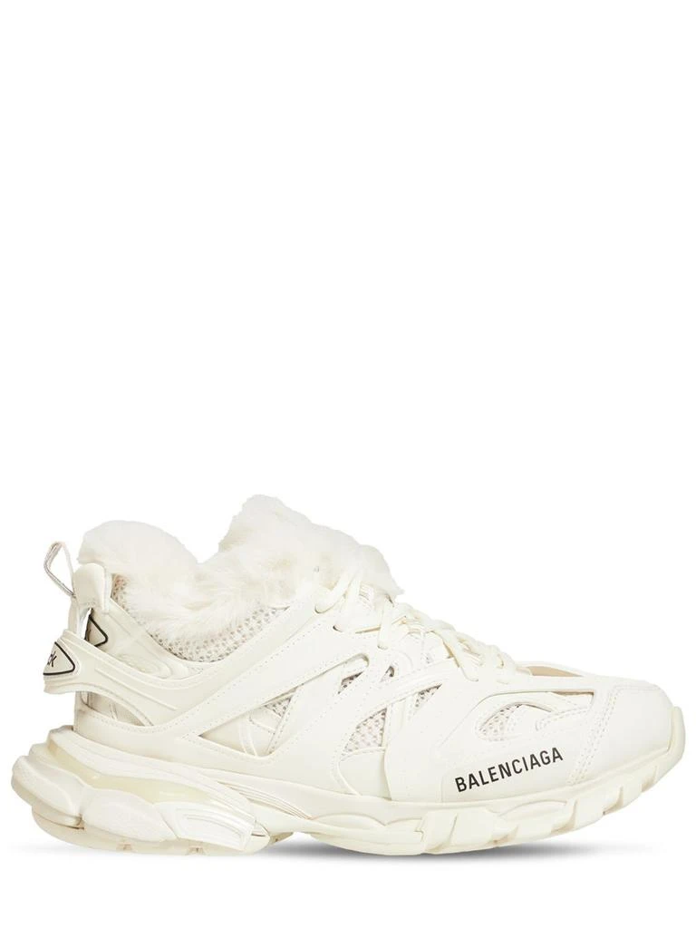 商品Balenciaga|Track Faux Fur Sneakers,价格¥6149,第1张图片