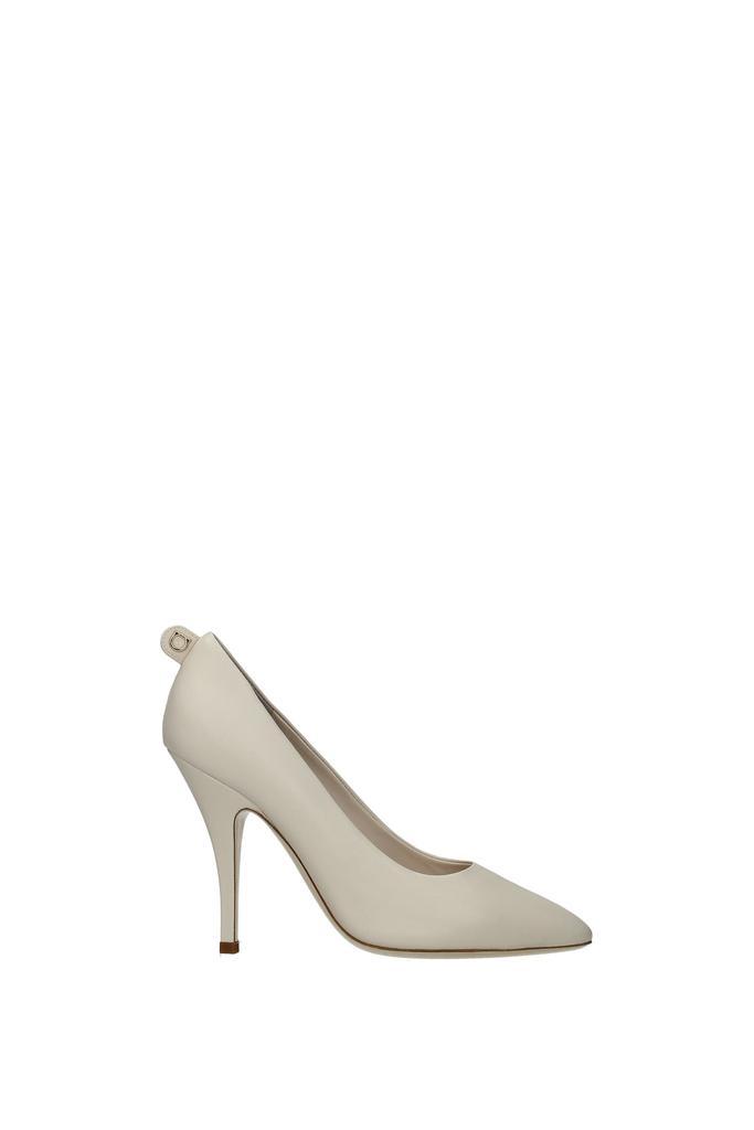 商品Salvatore Ferragamo|Pumps judy Leather Beige Bone,价格¥1822,第1张图片