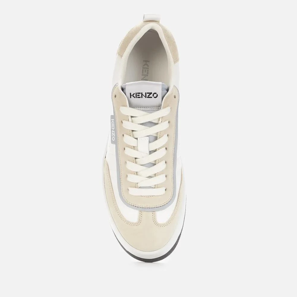 商品Kenzo|KENZO Women's Kourt 80 Leather Cupsole Trainers,价格¥1067,第3张图片详细描述