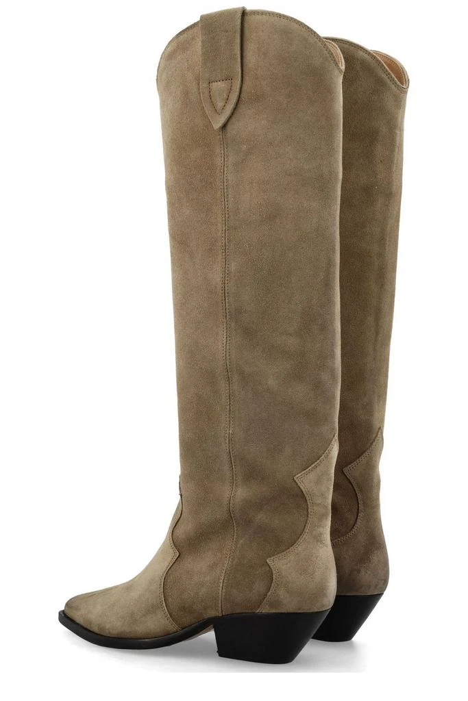 商品Isabel Marant|Isabel Marant Denvee Pointed-Toe Knee-Length Boots,价格¥3603,第4张图片详细描述