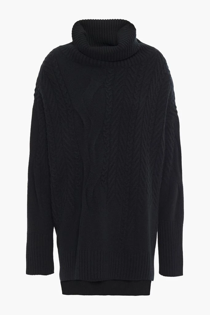 商品N.PEAL|Cable-knit cashmere turtleneck sweater,价格¥3494,第3张图片详细描述