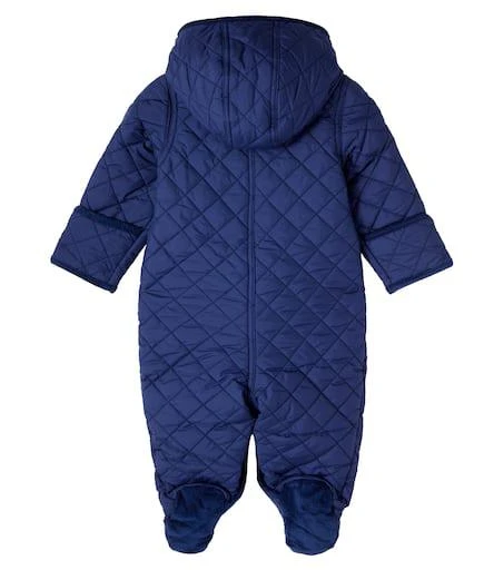 商品Ralph Lauren|Baby corduroy-trimmed quilted onesie,价格¥1909,第2张图片详细描述