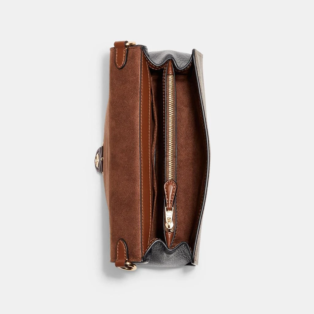 商品Coach|Coach Outlet Kleo Top Handle In Signature Canvas,价格¥1104,第2张图片详细描述