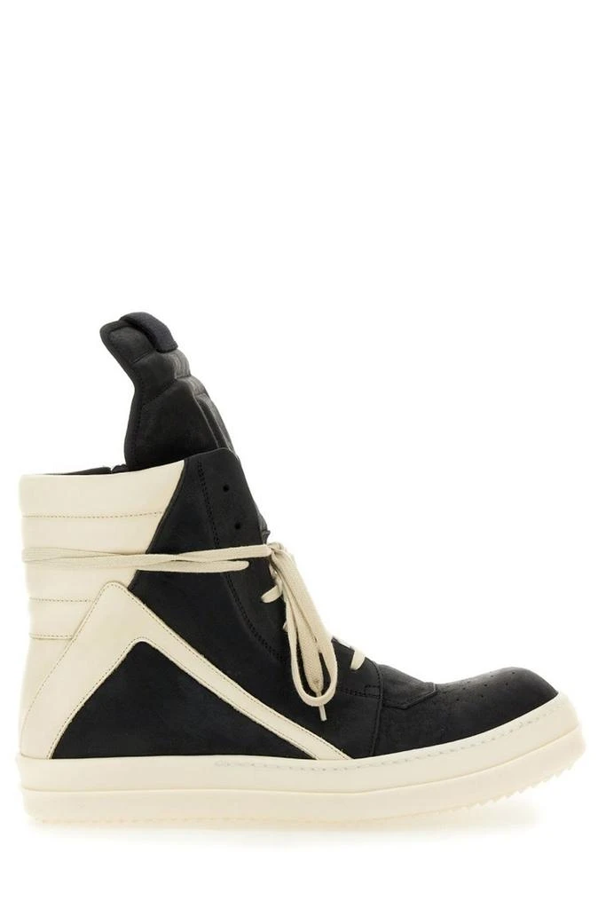 商品Rick Owens|Rick Owens Geobasket High-Top Sneakers,价格¥8477,第1张图片