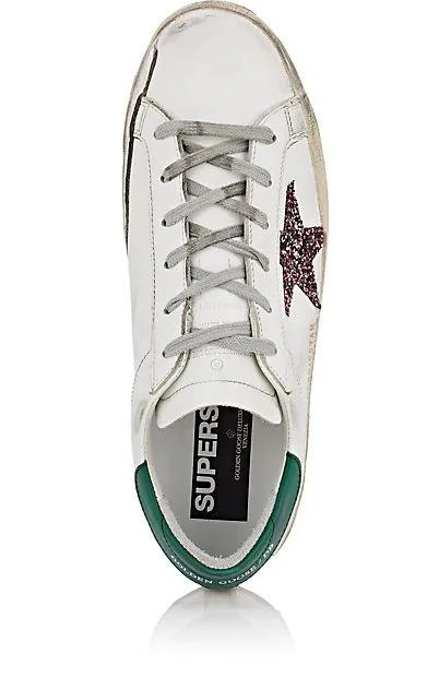 商品Golden Goose|女士Superstar 皮质球鞋,价格¥2596,第4张图片详细描述