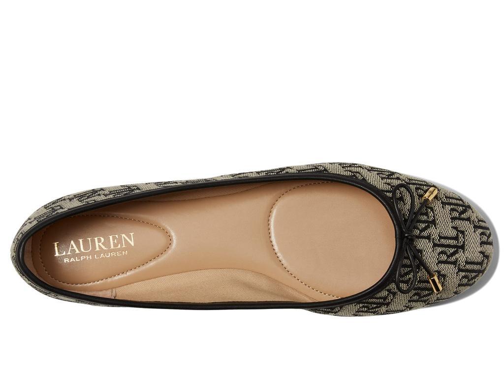 商品Ralph Lauren|Jayna II Monogram Jacquard Ballet Flat,价格¥459,第4张图片详细描述