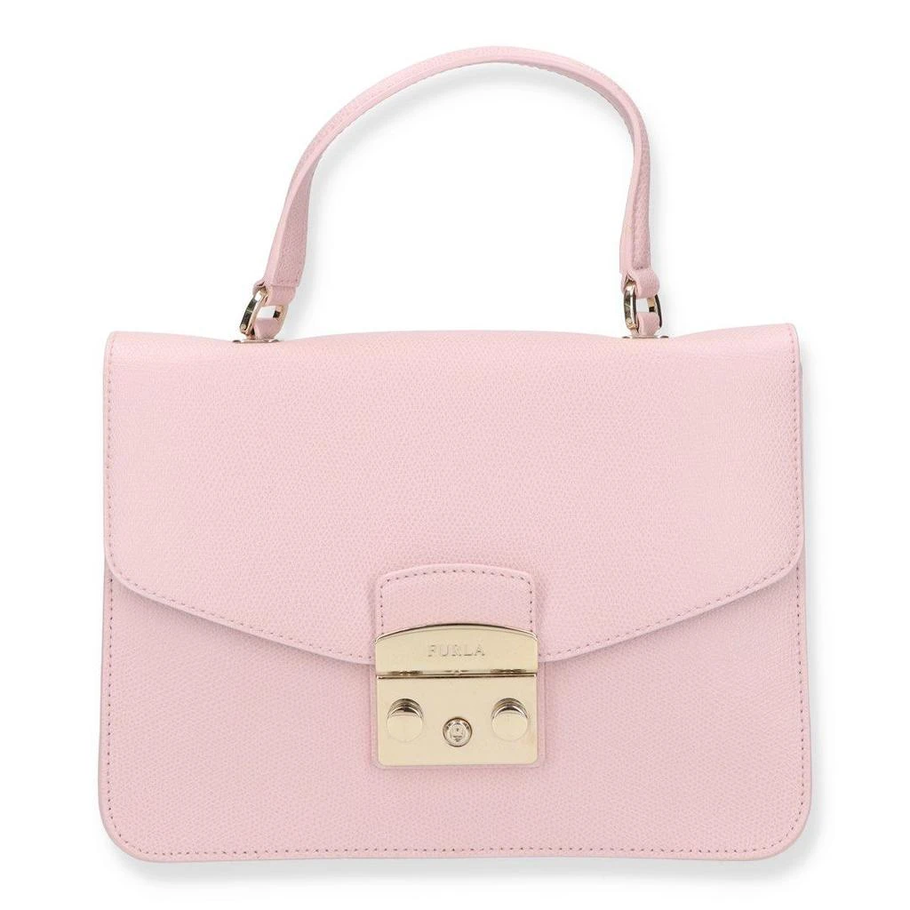 商品Furla|Furla 芙拉Metropols M Top Handle粉红色包包,价格¥2852,第1张图片