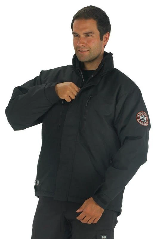 商品Helly Hansen|Helly Hansen Berg Jacket / Mens Workwear (Black),价格¥1215,第2张图片详细描述