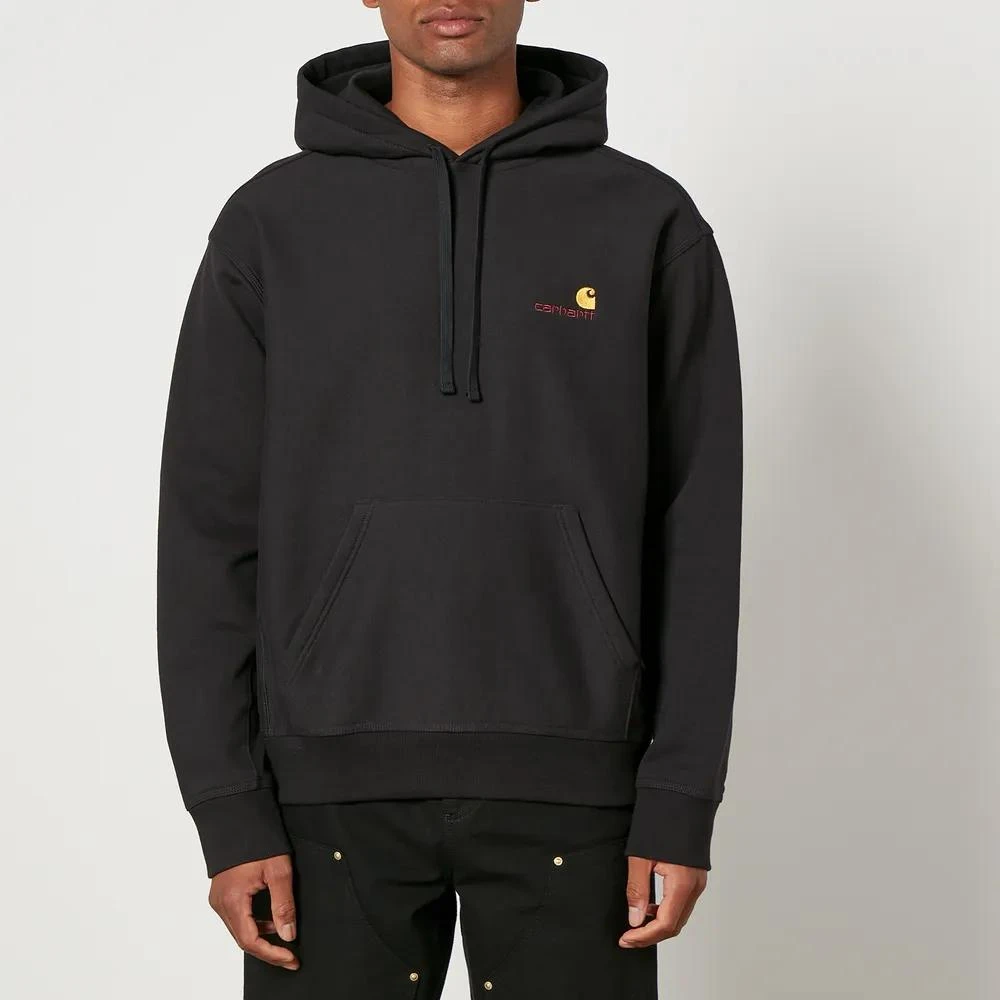 商品Carhartt WIP|Carhartt WIP Hooded American Script Cotton-Blend Hoodie,价格¥963,第1张图片