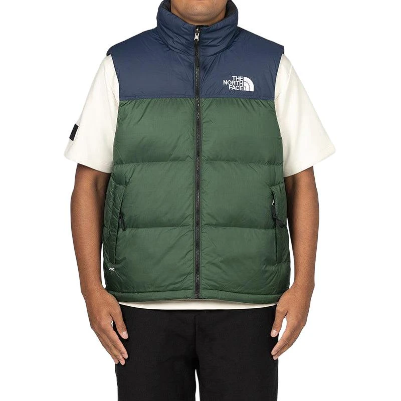 商品[国内直发] The North Face|北面 1996系列 字母印花立领拉链无袖羽绒马甲 男款 黑色,价格¥1330,第6张图片详细描述