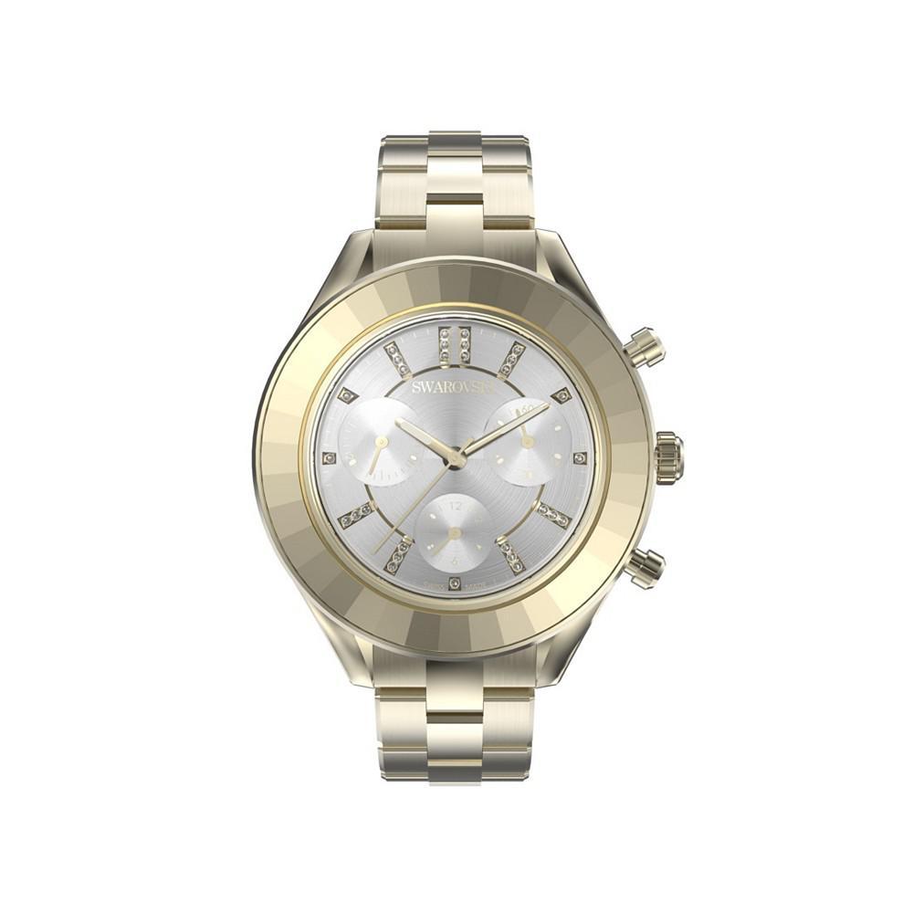 [Swarovski]施华洛世奇Swarovski手表|Octea Lux Sport Unisex Gold-Tone Bracelet ...