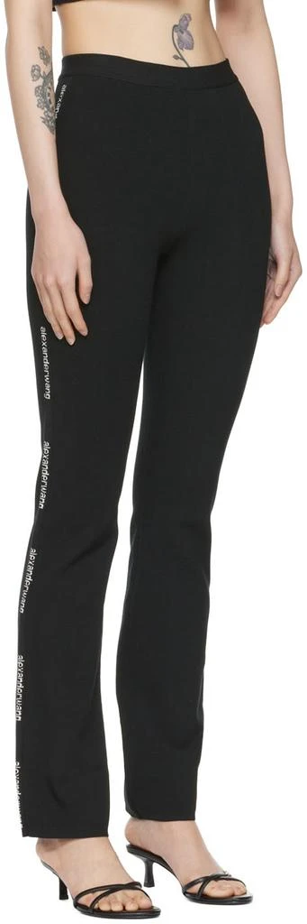 商品Alexander Wang|黑色粘纤紧身裤,价格¥4228,第2张图片详细描述