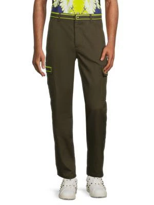 商品Valentino|Contrast Stripe High Waist Cargo Pants,价格¥2063,第1张图片