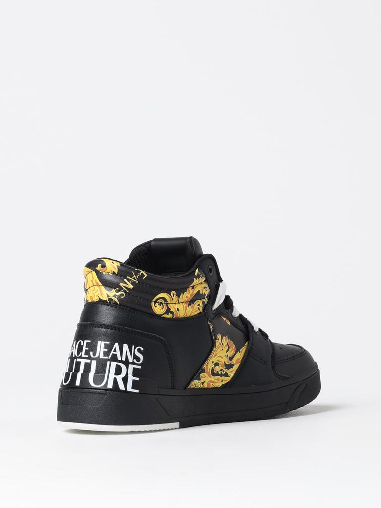 スニーカー VERSACE JEANS COUTURE Men Sneakers Black 77YA3SA1ZS654 G89 Chain Couture Speedtrack Sneakers Black,Gold | VERSACE US