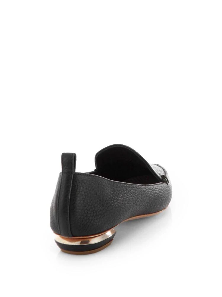 商品Nicholas Kirkwood|Nicholas Kirkwood - Beya Pebbled Leather Point Toe Loafers,价格¥3708,第2张图片详细描述