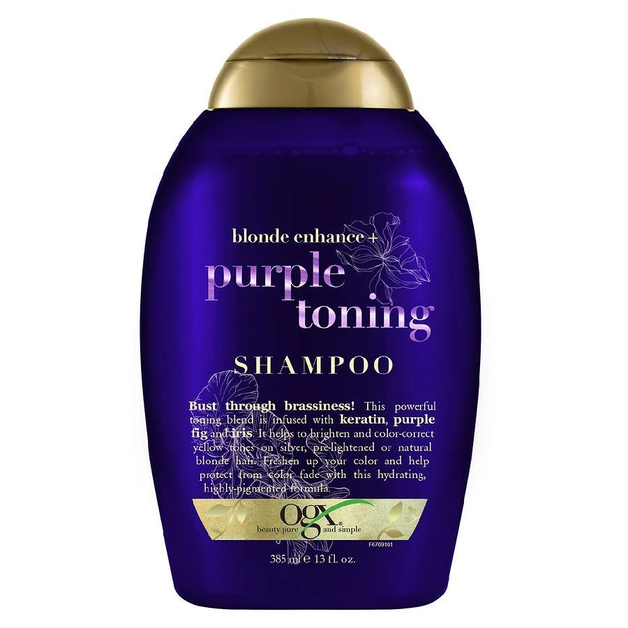 商品OGX|Blonde Purple Fig & Iris Shampoo,价格¥59,第1张图片