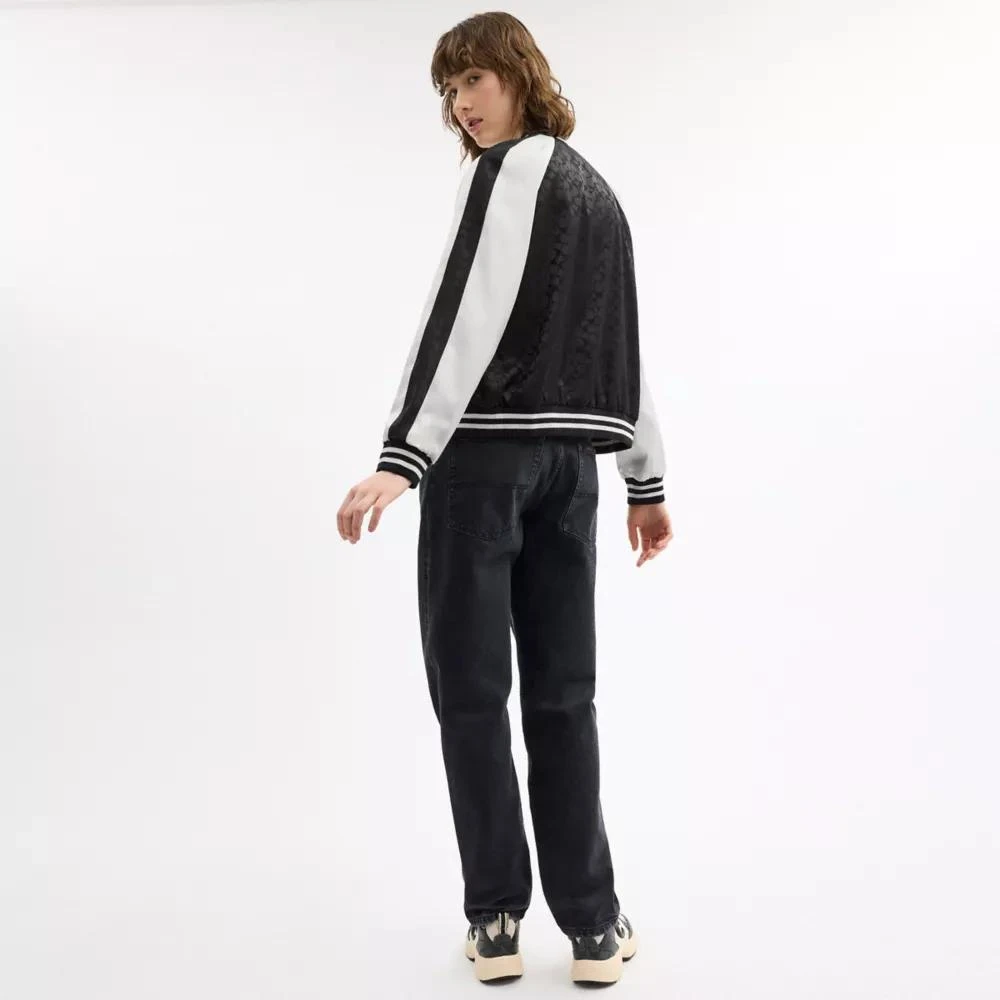 商品Coach|Reversible Signature Souvenir Varsity Jacket,价格¥2452,第5张图片详细描述