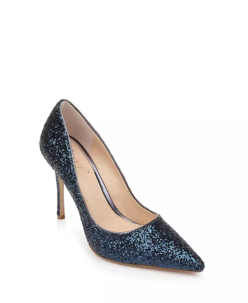 商品Badgley Mischka|Women's Azalea Chunky Glitter Stiletto Evening Pumps,价格¥397,第1张图片