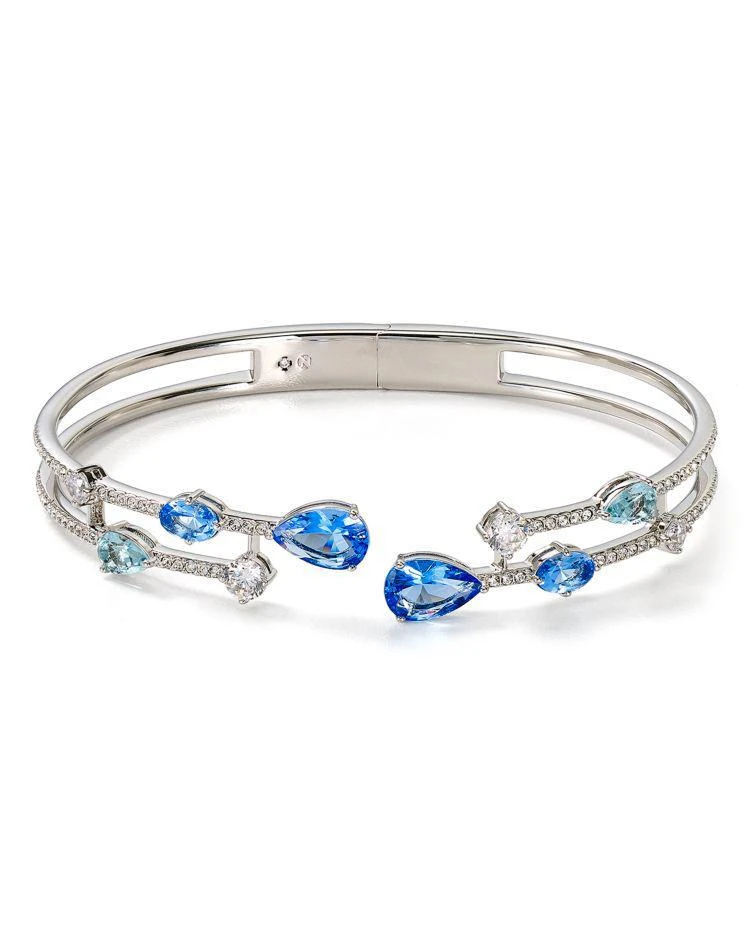 商品Nadri|Cannes Hinge Bangle,价格¥350,第1张图片