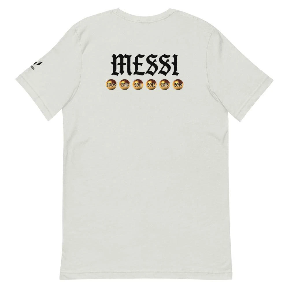 商品Printful|MESSI GOLDEN BALL GRAPHIC T-SHIRT,价格¥298,第2张图片详细描述