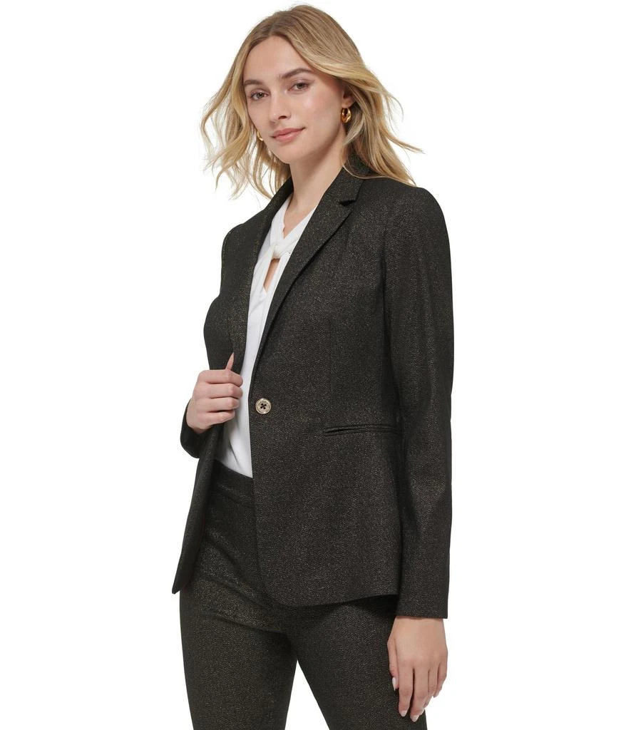 商品Tommy Hilfiger|One-Button Shine Blazer,价格¥471,第1张图片