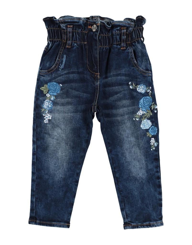 商品MONNALISA|Denim pants,价格¥615,第1张图片