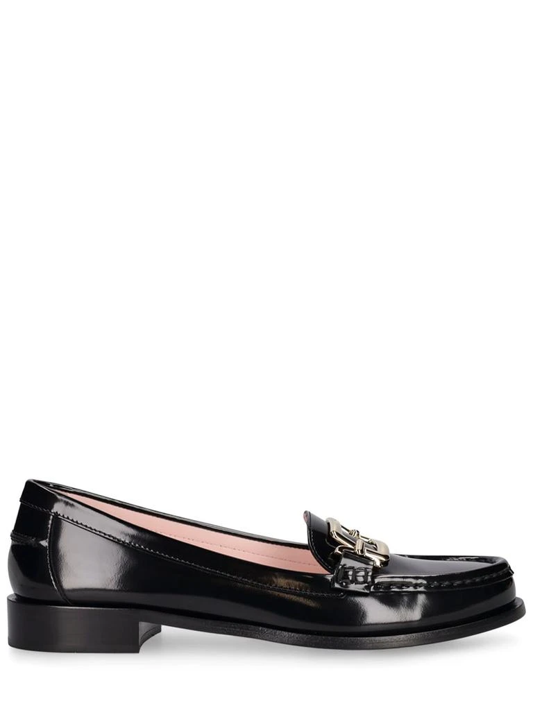 商品Roger Vivier|20mm New Mocassino Leather Loafers,价格¥8699,第1张图片