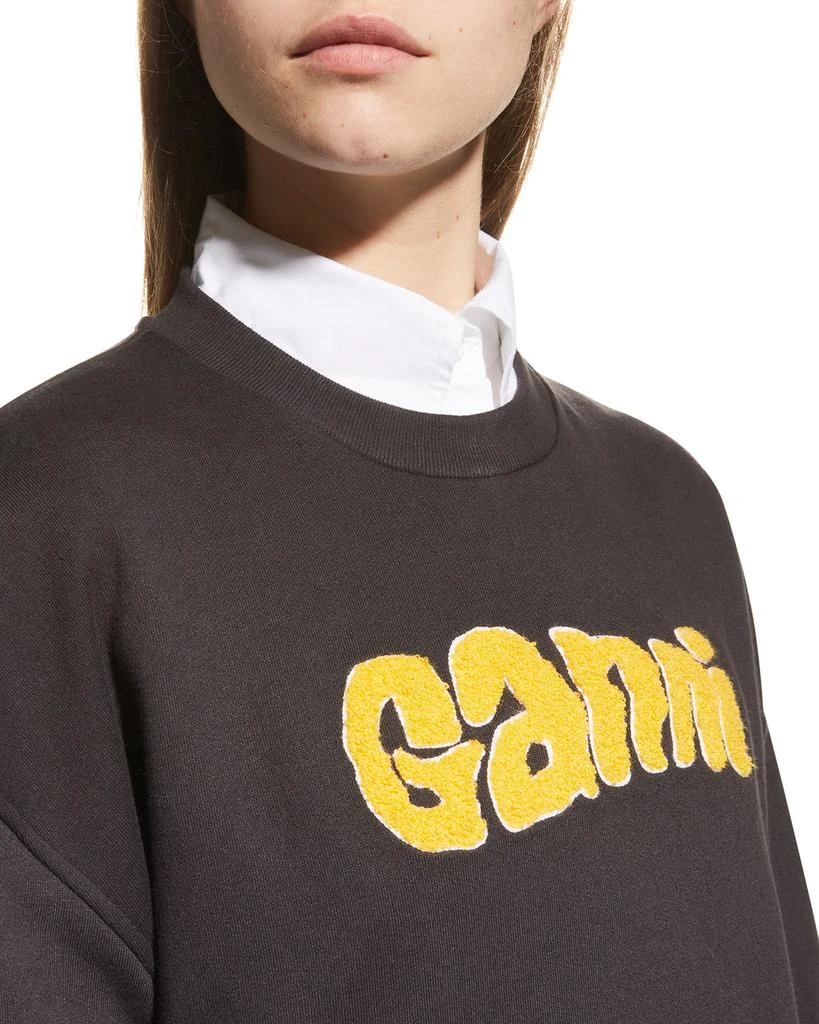 商品Ganni|Isoli Logo Sweatshirt,价格¥1523,第5张图片详细描述