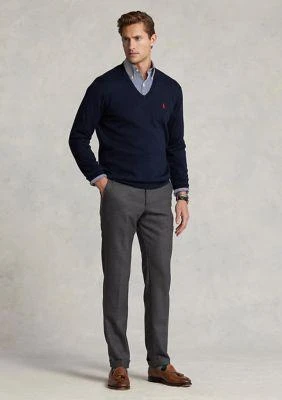 商品Ralph Lauren|Ralph Lauren Cotton V Neck Sweater,价格¥873,第4张图片详细描述