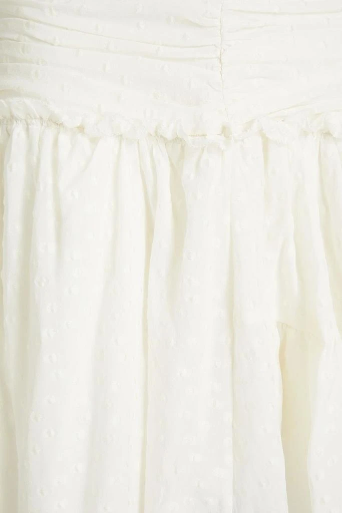 商品IRO|Nixie gathered fil coupé silk-blend mini skirt,价格¥1073,第4张图片详细描述