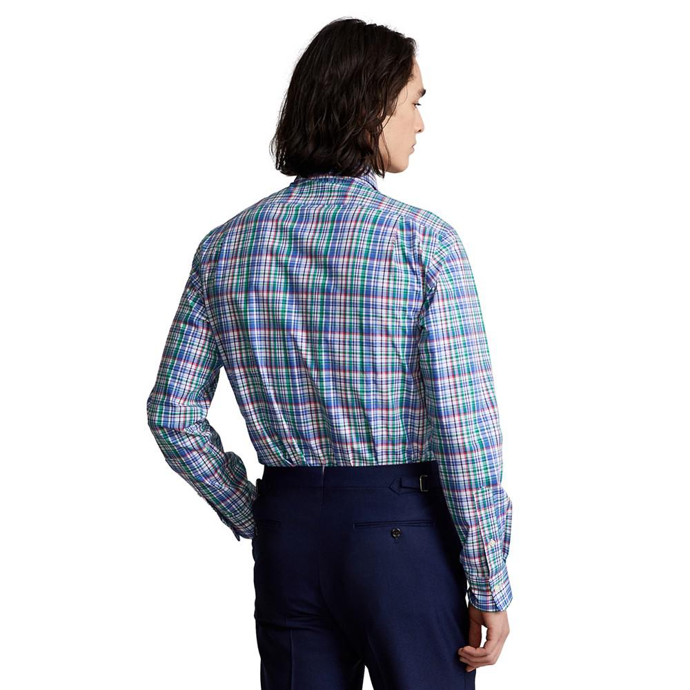 Men's Classic-Fit Stretch Poplin Shirt商品第2张图片规格展示