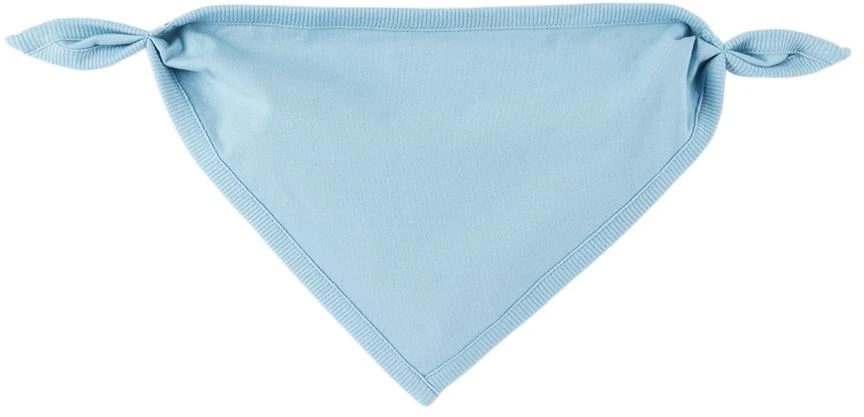 商品Burberry|三件式蓝色 Check Trim 婴儿连身裤套装,价格¥2464,第4张图片详细描述