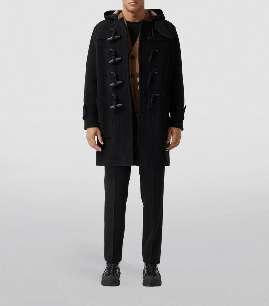 商品Burberry|Technical Wool Duffle Coat,价格¥16533,第3张图片详细描述