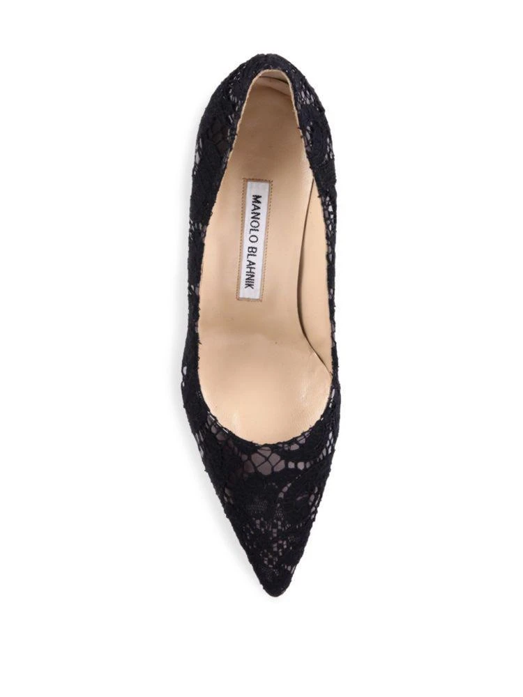 商品Manolo Blahnik|Lace Pumps,价格¥2113,第4张图片详细描述